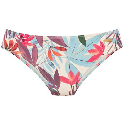 Lascana Bikini-Hose Damen Creme Bedruckt Gr.38 Lascana Bikini-Hose Damen Creme Bedruckt Gr.38