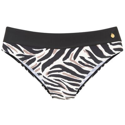 Lascana Bikini-Hose Damen Creme-Schwarz Gr.40 Lascana Bikini-Hose Damen Creme-Schwarz Gr.40