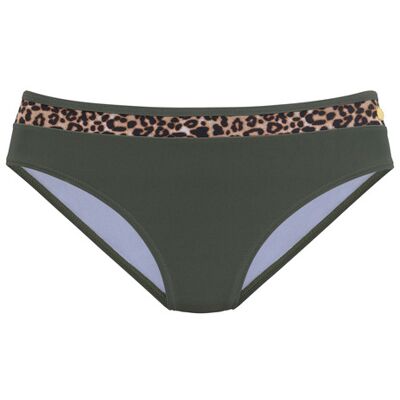 Lascana Bikini-Hose Damen Oliv-Leo Gr.38 Lascana Bikini-Hose Damen Oliv-Leo Gr.38