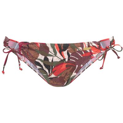 Lascana Bikini-Hose Damen Rot Bedruckt Gr.38 Lascana Bikini-Hose Damen Rot Bedruckt Gr.38
