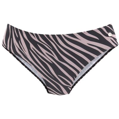 Lascana Bikini-Hose Damen Schwarz-Bedruckt Gr.42 Lascana Bikini-Hose Damen Schwarz-Bedruckt Gr.42