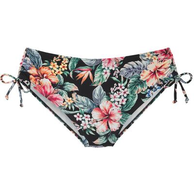 Lascana Bikini-Hose Damen Schwarz Bedruckt Gr.40 Lascana Bikini-Hose Damen Schwarz Bedruckt Gr.40