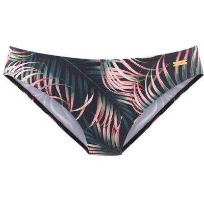 Lascana Bikini-Hose Damen Schwarz-Bedruckt Gr.38 Lascana Bikini-Hose Damen Schwarz-Bedruckt Gr.38