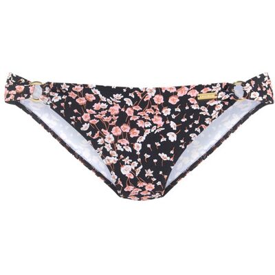 Lascana Bikini-Hose Damen Schwarz-Bedruckt Gr.36 Lascana Bikini-Hose Damen Schwarz-Bedruckt Gr.36