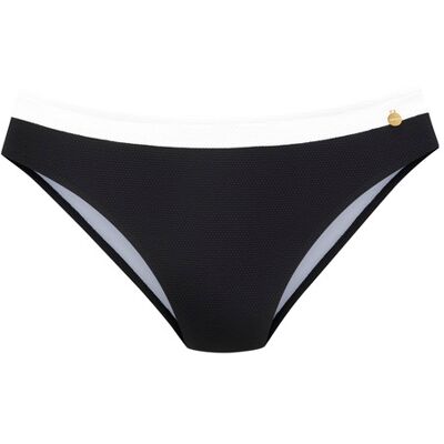 Lascana Bikini-Hose Damen Schwarz-Creme Gr.42 Lascana Bikini-Hose Damen Schwarz-Creme Gr.42