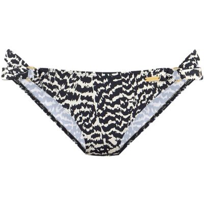 Lascana Bikini-Hose Damen Schwarz-Creme Gr.40 Lascana Bikini-Hose Damen Schwarz-Creme Gr.40