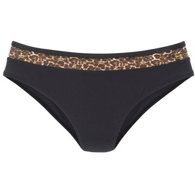 Lascana Bikini-Hose Damen Schwarz-Leo Gr.40 Lascana Bikini-Hose Damen Schwarz-Leo Gr.40