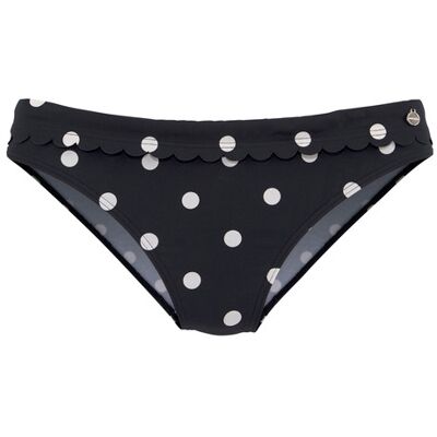Lascana Bikini-Hose Damen Schwarz-Weiß Gr.38 Lascana Bikini-Hose Damen Schwarz-Weiß Gr.38