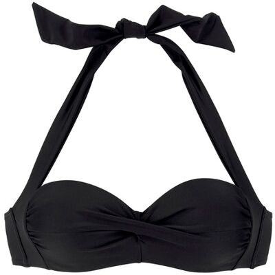 Lascana Bügel-Bandeau-Bikini-Top Damen Schwarz Gr.34 Cup A Lascana Bügel-Bandeau-Bikini-Top Damen Schwarz Gr.34 Cup A