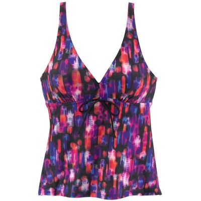 Lascana Bügel-Tankini-Top Damen Schwarz-Bedruckt Gr.40 Cup E Lascana Bügel-Tankini-Top Damen Schwarz-Bedruckt Gr.40 Cup E