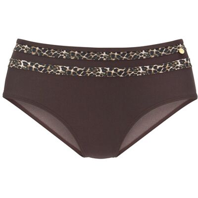 Lascana Highwaist-Bikini-Hose Damen Braun-Leo Gr.38 Lascana Highwaist-Bikini-Hose Damen Braun-Leo Gr.38