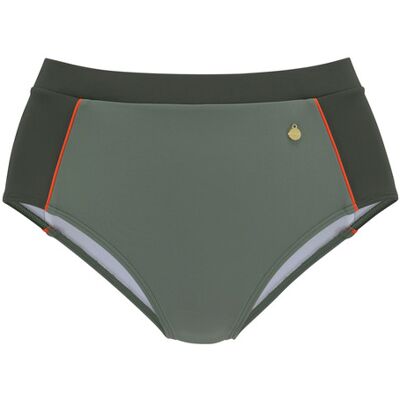 Lascana Highwaist-Bikini-Hose Damen Oliv Gr.38 Lascana Highwaist-Bikini-Hose Damen Oliv Gr.38