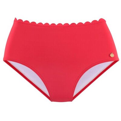 Lascana Highwaist-Bikini-Hose Damen Rot Gr.34 Lascana Highwaist-Bikini-Hose Damen Rot Gr.34