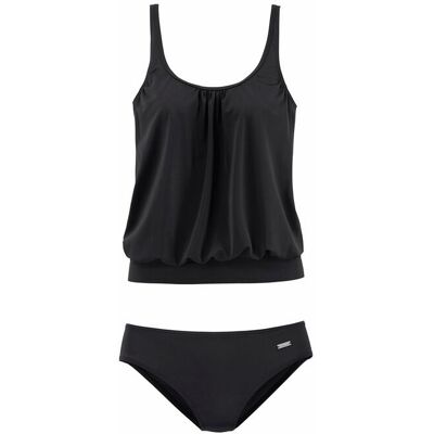 Lascana Damen Oversize-Tankini Schwarz Gr.58 Lascana Damen Oversize-Tankini Schwarz Gr.58