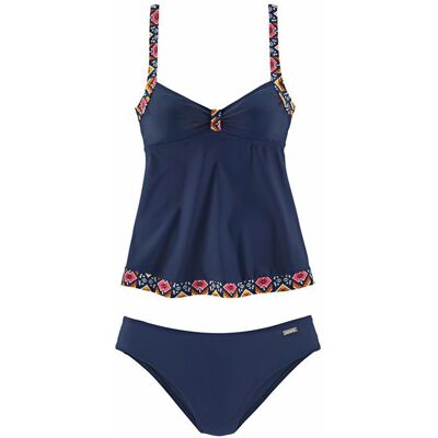 Lascana Damen Tankini Marine-Hummer Gr.38 Cup E Lascana Damen Tankini Marine-Hummer Gr.38 Cup E