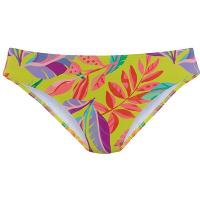 S.Oliver Bikini-Hose Damen Gelb-Bedruckt Gr.42 S.Oliver Bikini-Hose Damen Gelb-Bedruckt Gr.42