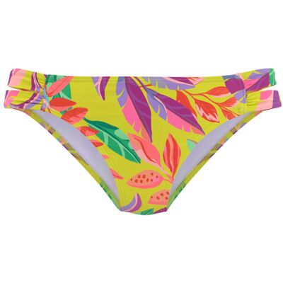 S.Oliver Bikini-Hose Damen Gelb-Bedruckt Gr.36 S.Oliver Bikini-Hose Damen Gelb-Bedruckt Gr.36