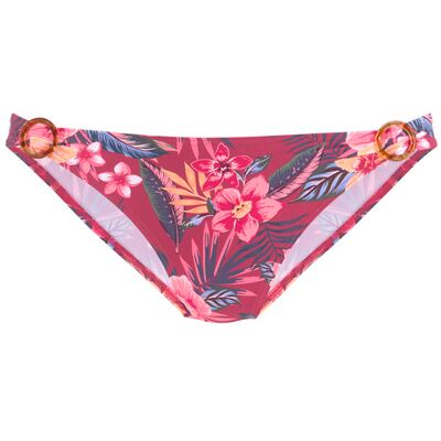 S.Oliver Bikini-Hose Damen Rostrot-Bedruckt Gr.38 S.Oliver Bikini-Hose Damen Rostrot-Bedruckt Gr.38