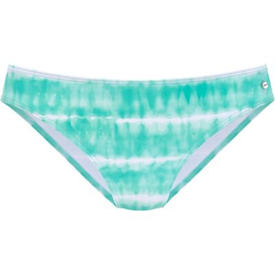 S.Oliver Bikini-Hose Damen Türkis-Weiß Gr.38 S.Oliver Bikini-Hose Damen Türkis-Weiß Gr.38