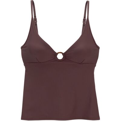 S.Oliver Tankini-Top Damen Braun Gr.42 Cup C/d S.Oliver Tankini-Top Damen Braun Gr.42 Cup C/d