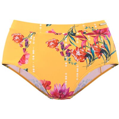 Sunseeker Highwaist-Bikini-Hose Damen Gelb-Bedruckt Gr.34 Sunseeker Highwaist-Bikini-Hose Damen Gelb-Bedruckt Gr.34