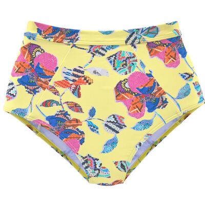 Sunseeker Highwaist-Bikini-Hose Damen Gelb-Bunt Gr.34 Sunseeker Highwaist-Bikini-Hose Damen Gelb-Bunt Gr.34