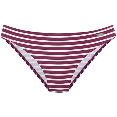Venice Beach Badehose Damen Bordeaux-Weiß Gr.34 Venice Beach Badehose Damen Bordeaux-Weiß Gr.34