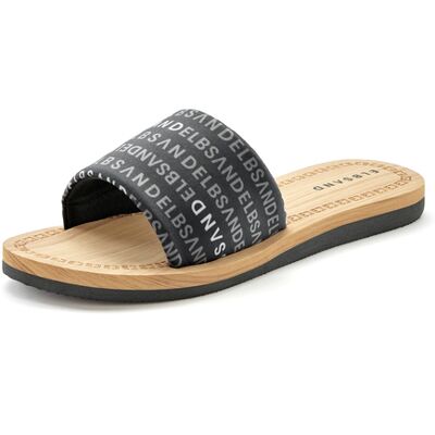 Elbsand Badepantolette Damen Anthrazit Gr.39 Elbsand Badepantolette Damen Anthrazit Gr.39