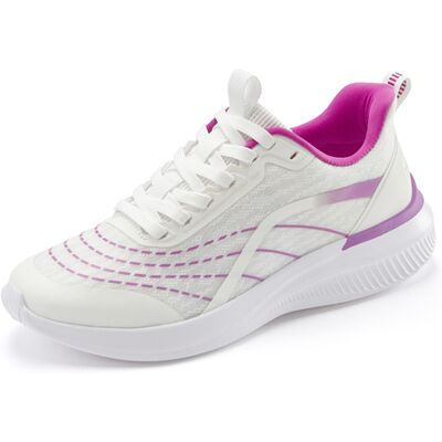 Lascana Sneaker Damen Weiß/lila Gr.36 Lascana Sneaker Damen Weiß/lila Gr.36