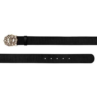 Lascana Hüftgürtel Damen Schwarz-Goldfarben Gr.80 Lascana Hüftgürtel Damen Schwarz-Goldfarben Gr.80