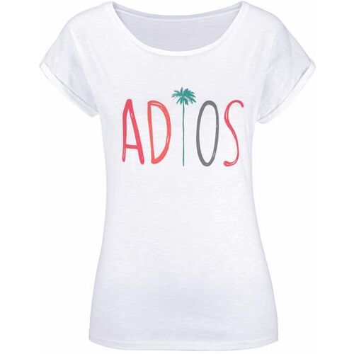 Beachtime T-Shirt Damen Weiß Gr.44/46