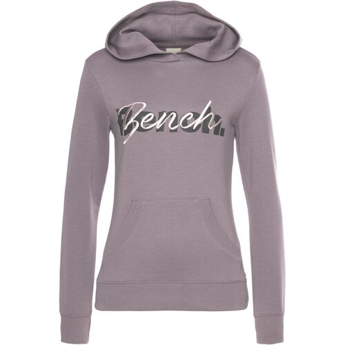 Bench. Loungewear Kapuzensweatshirt Damen Mauve Gr.44/46