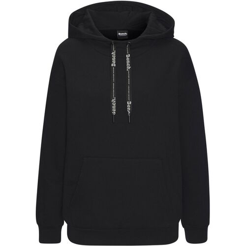 Bench. Loungewear Kapuzensweatshirt Damen Schwarz Gr.44/46