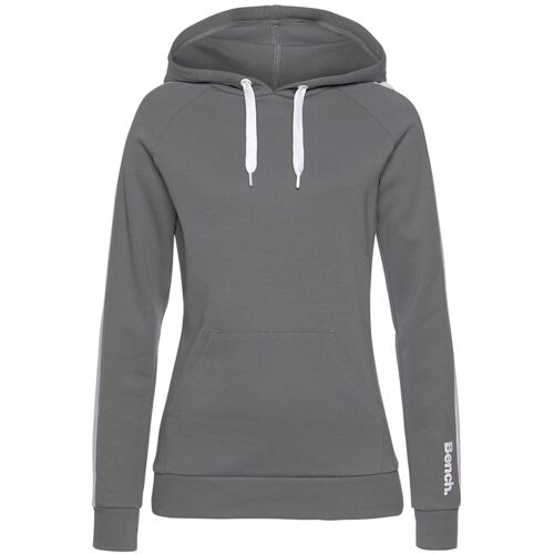 Bench. Loungewear Kapuzensweatshirt Damen Stone-Weiß Gr.48/50