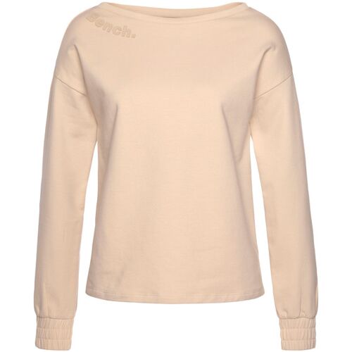 Bench. Loungewear Sweatshirt Damen Beige Gr.32/34