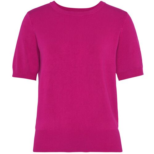 Buffalo Kurzarmpullover Damen Fuchsia Gr.32/34