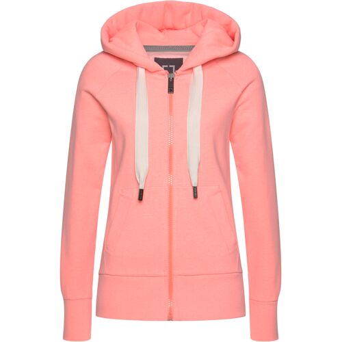 Elbsand Kapuzensweatjacke Damen Koralle Meliert Gr.Xxl/44