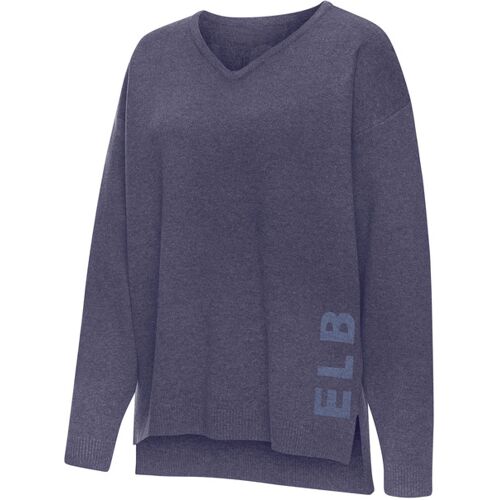 Elbsand Sweater Damen Blau Meliert Gr.40/42