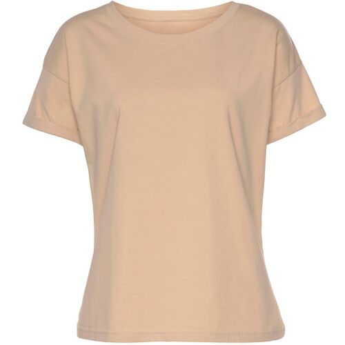 H.I.S T-Shirt Damen Nougat Gr.32/34