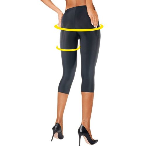 Lascana Caprileggings Damen Schwarz Gr.36/38