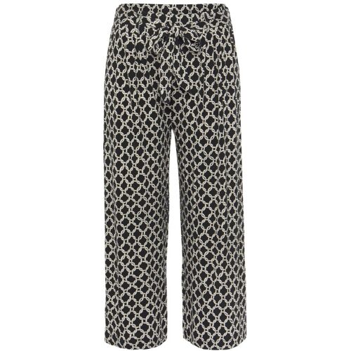Lascana Culotte Damen Schwarz-Sand-Bedruckt Gr.34