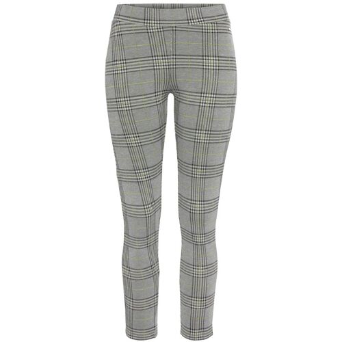 Lascana Leggings Damen Grau Grün Kariert Gr.32/34