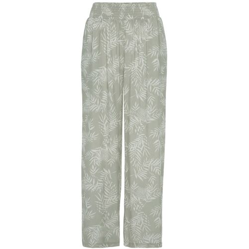 Lascana Palazzohose Damen Schilfgrün-Creme Bedruckt Gr.36