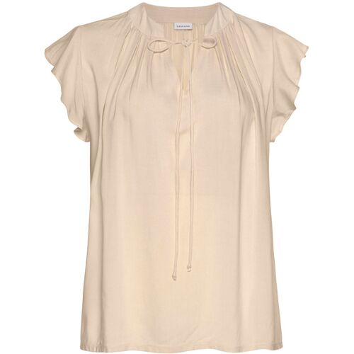 Lascana Schlupfbluse Damen Creme Gr.38