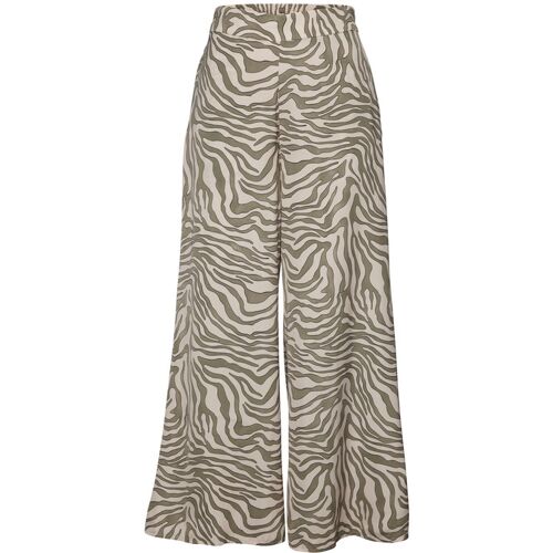 Lascana Webhose Damen Khaki-Beige Bedruckt Gr.36