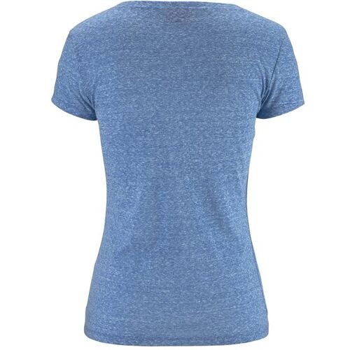 Venice Beach Strandshirt Damen Blau-Meliert Gr.32/34