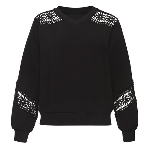 Vivance Sweatshirt Damen Schwarz Gr.36/38