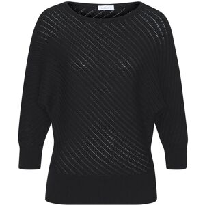 Lascana 3/4 Arm-Pullover Damen Schwarz Gr.40/42 Lascana 3/4 Arm-Pullover Damen Schwarz Gr.40/42