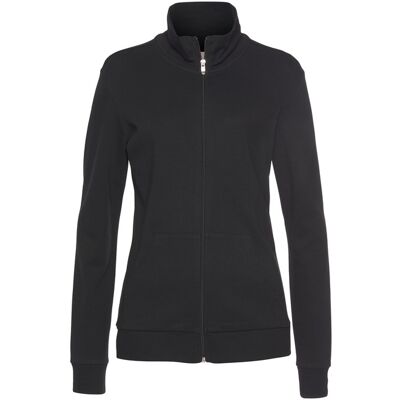 Bench. Loungewear Sweatjacke Damen Schwarz Gr.32/34 Bench. Loungewear Sweatjacke Damen Schwarz Gr.32/34