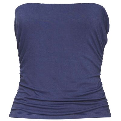 Buffalo Bandeautop Damen Jeansblau Gr.36/38 Buffalo Bandeautop Damen Jeansblau Gr.36/38